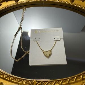 Kendra Scott Gold Heart Necklace